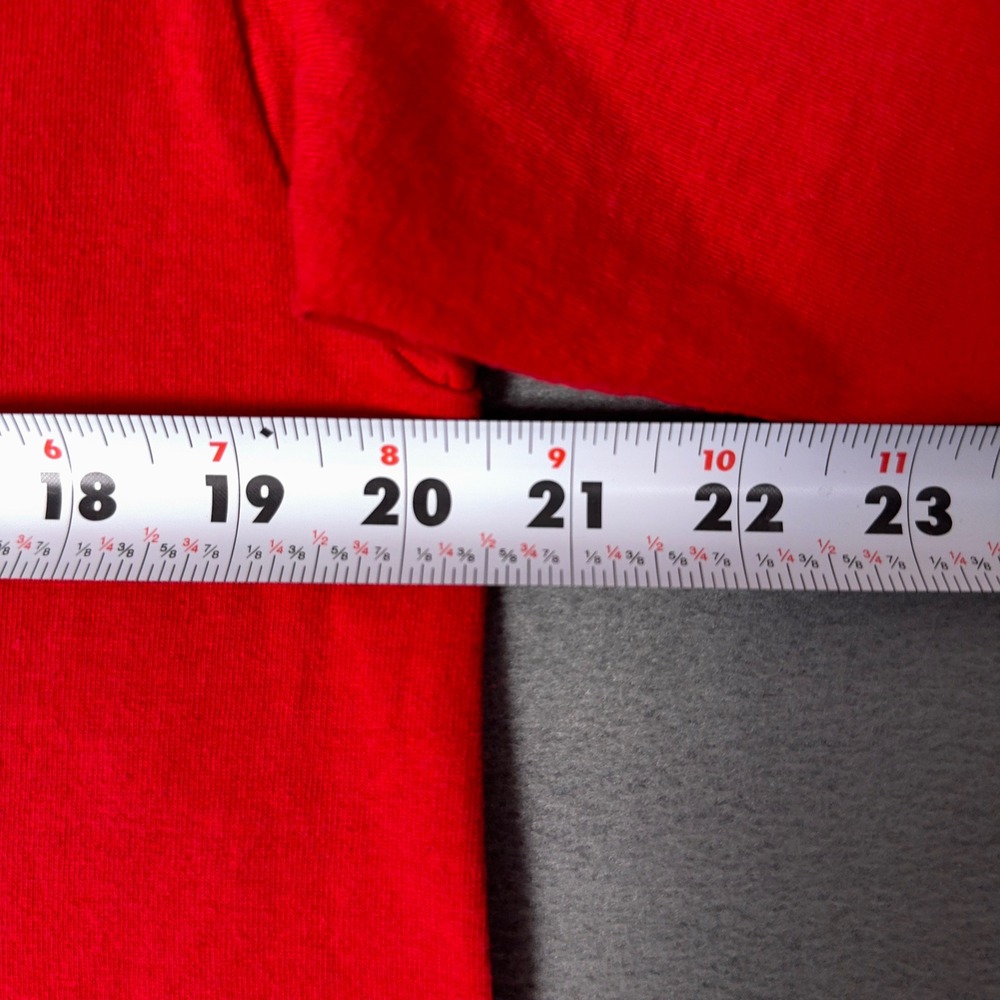 Vintage 90s Nike Ohio‎ State Buckeyes Football 97 Mens M Red Tee Made in USA - Picture 6 of 7